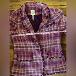 Cinq à Sept NWOT - Cinq A Sept Khloe Boxweave Tweed Blazer Size 8 Photo 7