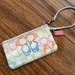 Coach Colorful  wristlet Photo 1