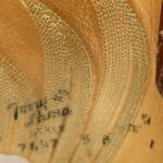 Tony Lama Gold Label Womens Western Cowgirl Boots Red Leather Sz 5 B Photo 11