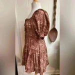 Ulla Johnson  Juniper Puff Sleeve Floral Mini Dress $375 Fairy Peasant Milkmaid Photo 4