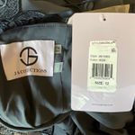 JS Collections  Lace and Crepe Sleeveless A-Line Evening Gown Blue Size 12 Dress Photo 8