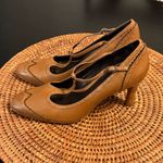 Loft Elegant Brown T-Strap Women's Shoes Photo 1