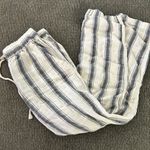 Artisan NY Striped Linen pants SZ XS black and white Photo 1