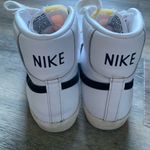 Nike White and Black High-Top Sneakers US 7.5 Photo 3