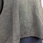 Bar III Womens Gold Metallic Ribbed Knit Mock Neck Long Sleeve Sweater Top Sz M Photo 3