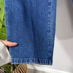 Veronica Beard Crosbie Crop wide crop High Rise Bright Blue Wash Jeans Photo 7