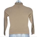 New York & Company Y2K Rose Gold Glitter Fitted Turtleneck Sweater Size Small Pink Photo 6