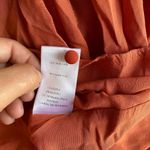 Dolan by Anthropology Elegant orange Maxi Dress Red Photo 8