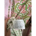 NICBLU Women's Capri Short Tunic Dress Delicate Ferns Cotton Spandex pink XL Photo 6