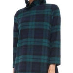 Tuckernuck  Blackwatch Daphne Plaid Bow Neck Wool Dress Photo 0