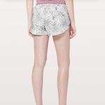 Lululemon Hotty Hot Shorts in the Mini Twine White Multi / White color Photo 1