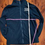 Team USA Unisex Adult’s Large Navy Blue Fleece Full Zip Olympic Jacket Gorpcore Photo 14