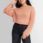 Abound  Women's Ribbed Knit Sweater - Peach Photo 1