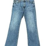 Gap  Denim Size 14 32 High Rise Vintage Flare Jeans Medium Sonoma Wash Stretch Photo 1