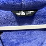 The North Face Purple zip up fleece jacket, size small Photo 2