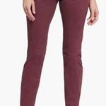 NYDJ Sheri Slim Ankle Jeans Dark Cherry Lift Tuck Stretch 6 Photo 0