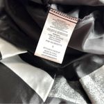 My Michelle  Black Silver Glitter Skater Skirt Junior Size 1 Photo 8