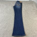 Hollister Womens Jeans 7R W28 L33 Bootcut Dark Wash Denim Casual Low Rise Photo 6