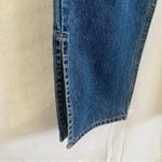 H&M Straight Denim Jeans Women Size 10 Medium Wash Ankle Slit Urban Edgy Modern Photo 1