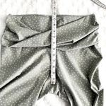 Nike Yoga Gray Polka Dot Twist 7/8 Cropped Athletic Tights Leggings XL Photo 5