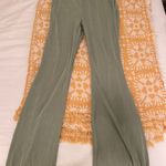 laura's boutique Green Flared Pants Photo 0