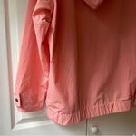 Juicy Couture NWOT  Peach Ripstop Oversized Wind Hoodie Jacket Size Large Pockets Photo 9