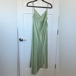 Alice + Olivia NWT Harmony Midi Dress - Green Tea Photo 1