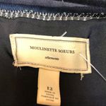 Moulinette Soeurs  Carrington Tweed Skirt Dress Black & Navy Photo 2