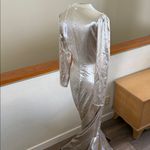 Reformation This is a Gatsby Dress in a silver or champagne color new with tags Photo 6