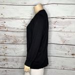 Ashley Stewart  NWT Size 26 Classic Black Button Down Sweater Cardigan Photo 1