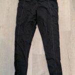 Tuff Athletics Womens High Waisted Legging with Pockets Charcoal Gray Size Large Photo 4