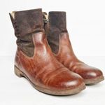 Olukai  Kaupili Short Brown Leather Boots Size 7 Women’s Photo 1