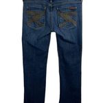 7 For All Mankind Flynt Ankle Bootcut Jeans in Medium Wash Size 29 Photo 6