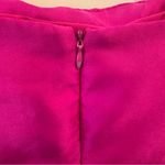 Hutch Serena Pink and Red Colorblock Bow Mini Dress Holiday Party Cocktail Photo 7