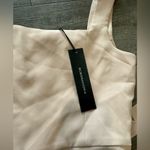 BCBGMAXAZRIA fit and flare tie front back slit peplum top π€ Photo 8