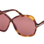 Tom Ford  SUNGLASSES FT1013 52Y Havana / Violet Photo 0