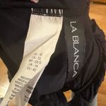  Womens Swim La Blanca Stretch Metallic One-Piece Swimsuit, size 10 Photo 3