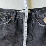 Free People We the Free Lasso High Waist Cutoff Denim Shorts black size 26 Photo 12