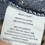 AUW Daisy Floral Milkmaid Mini Dress Blue Coquette Cottagecore Preppy Coastal L Photo 7