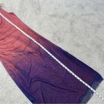 ZARA NWT  Women’s Sleeveless High Neck Ombre Shirred Tulle Midi Bodycon Dress XXL Photo 13