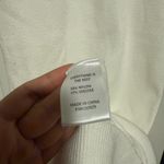 LPA  Classic ribbed White Long Sleeve Dress Photo 3