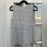 Ralph Lauren RL Lauren Black White Ruffled Striped Tankini Top Underwire Size 16 Photo 6
