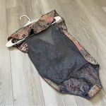 Victoria's Secret Bodysuit NWT dream angels shine brocade womens Gray xsmall Photo 7