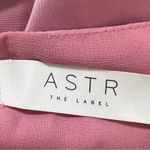 ASTR Bubble Hem Blouse Sleeveless Keyhole Photo 5