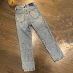 Abercrombie & Fitch  Patchwork Denim
The Ankle Straight Ultra High Rise Size 26/2 Photo 7