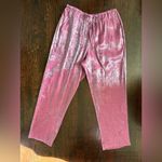 Karen Kane  Lifestyle Pink Shimmery Pants Side Large Photo 2