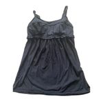 Lululemon Womens Pritti Ruffle Babydoll Tank Top Black Athletic Tank Top Size 6 Photo 4