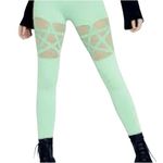 Blackmilk  Pentagram‎ Occultist Mint Leggings Limited NWT Size XXL Photo 0
