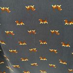 Tommy Hilfiger Blue Dog Print Long Sleeve Casual Shirt Dress Size XS FLAWED Photo 4