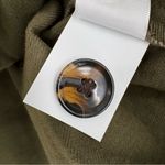 Amour Vert NWOT Genevieve Organic Cotton Utility Jacket | Medium | Olive Green Photo 10